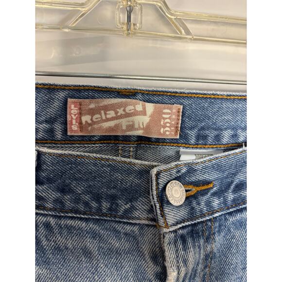 Levi’s 550 Relaxed Fit Jeans Men’s 32x27 Light Blue Vintage Wash Denim Classic - Picture 2 of 7